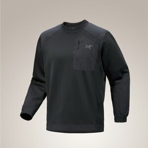 Arc'teryx Men’s Konseal Crew Pullover (XXL/Black)